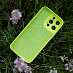 Ultramodern Livfull Tunn Mag-fodral för iPhone 14 Pro 6,1" grön