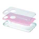 Glitter 3in1 fodral för iPhone 7/8/SE 2020/SE 2022 rosa