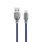 Forever Tornado cable USB - Lightning 1,0 m 3A navy blue