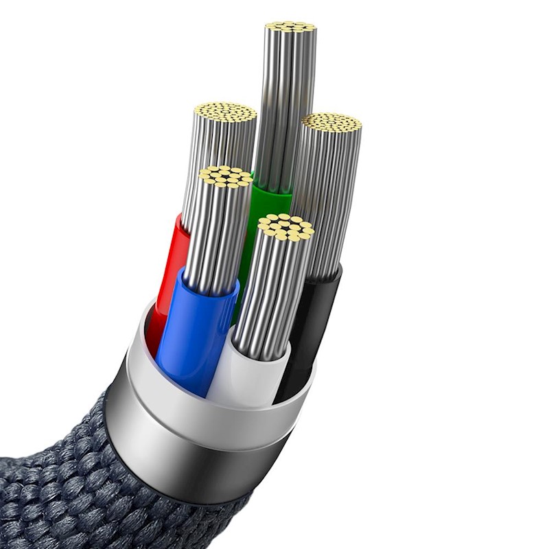 Baseus cable Crystal Shine USB-C - Lightning 1,2 m 20W black