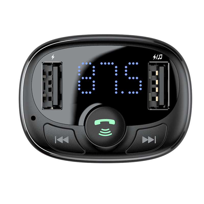 Baseus transmiter FM T Shaped S-09A Bluetooth MP3 black