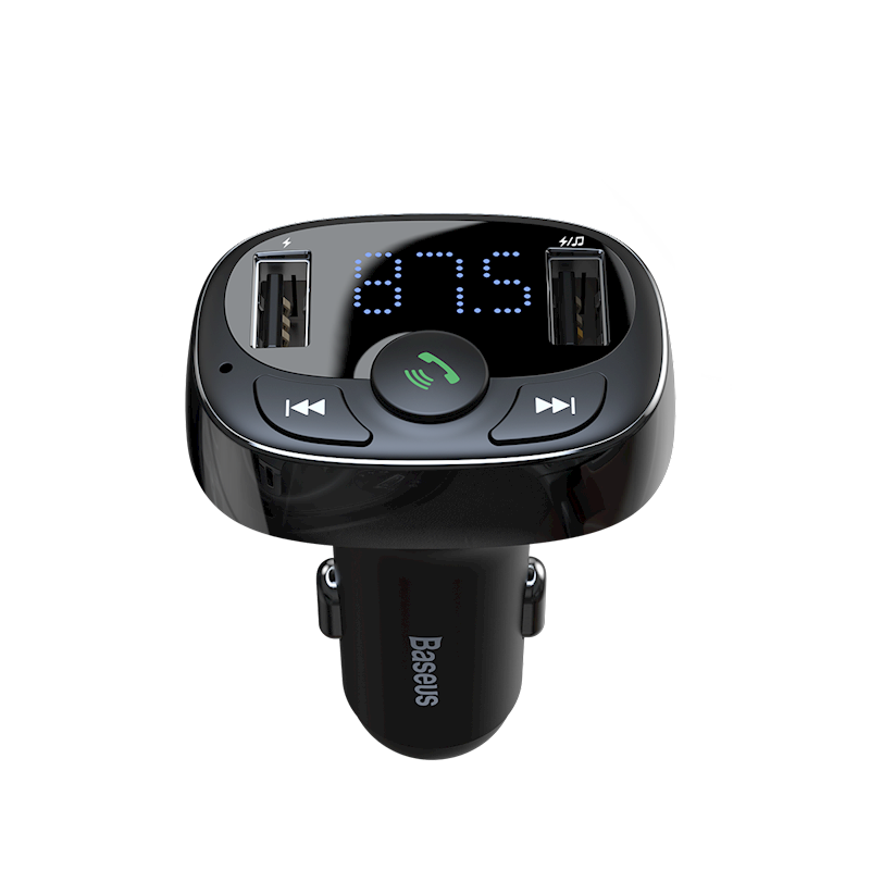 Baseus transmiter FM T Shaped S-09A Bluetooth MP3 black