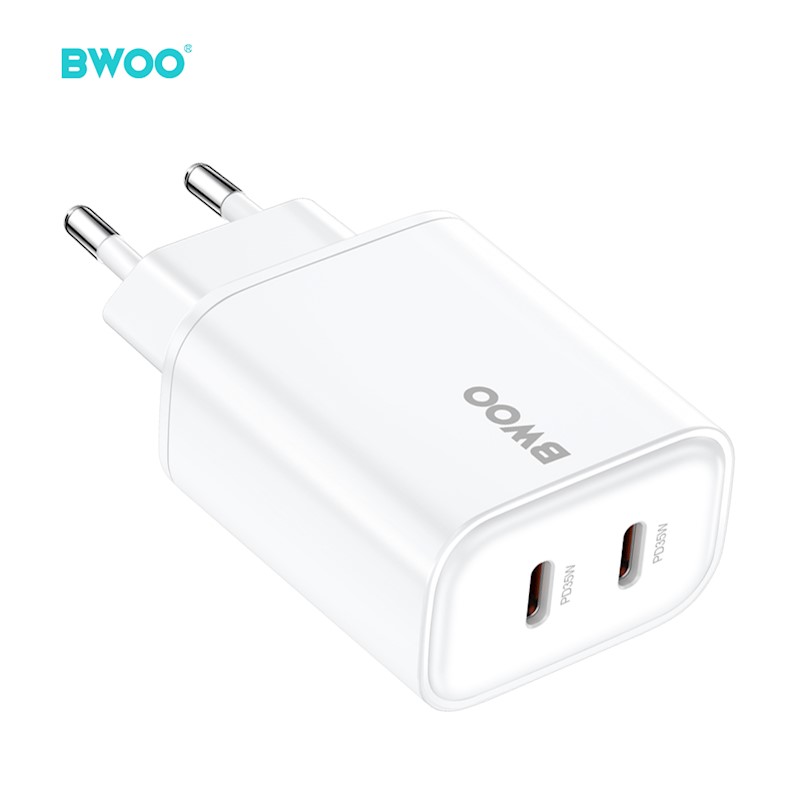 BWOO CDA206 PD 35W wall charger 1x USB-C port white