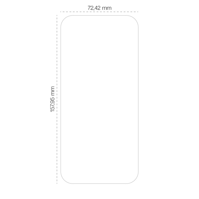 Etteri hybrid glass for iPhone 17 Pro Max 6,9