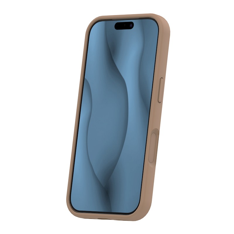 Silicone Thin Mag case for iPhone 17 Pro Max 6,9″ brown