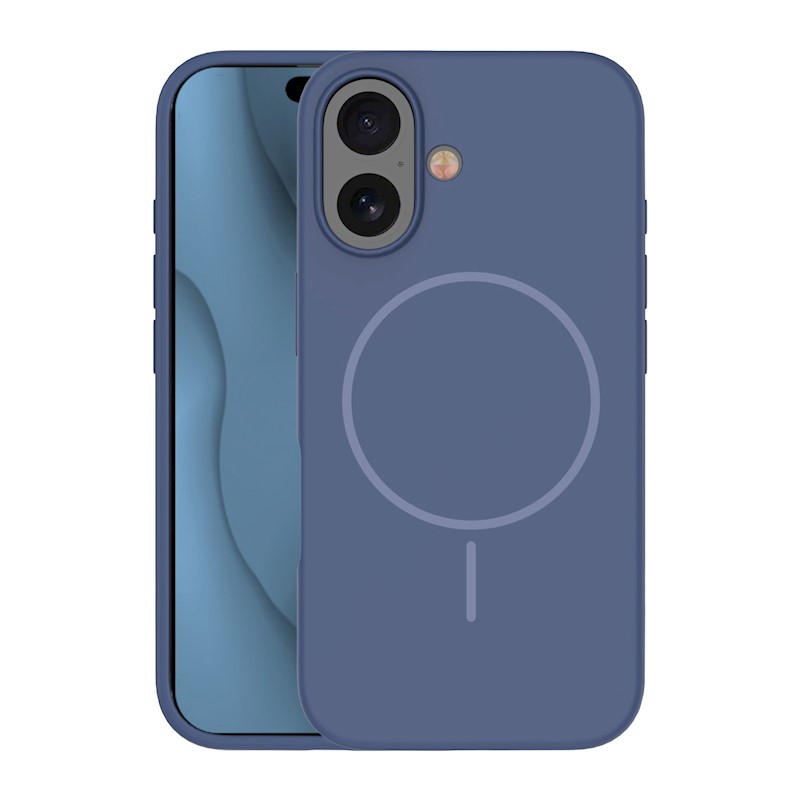 Silicone Thin Mag case for iPhone 16 6,1